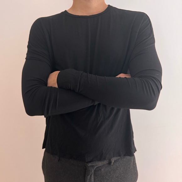 KOIIAR THE OVERSIZE LONG SLEEVE SHIRT IN BLACK - S - Picture 5 of 15